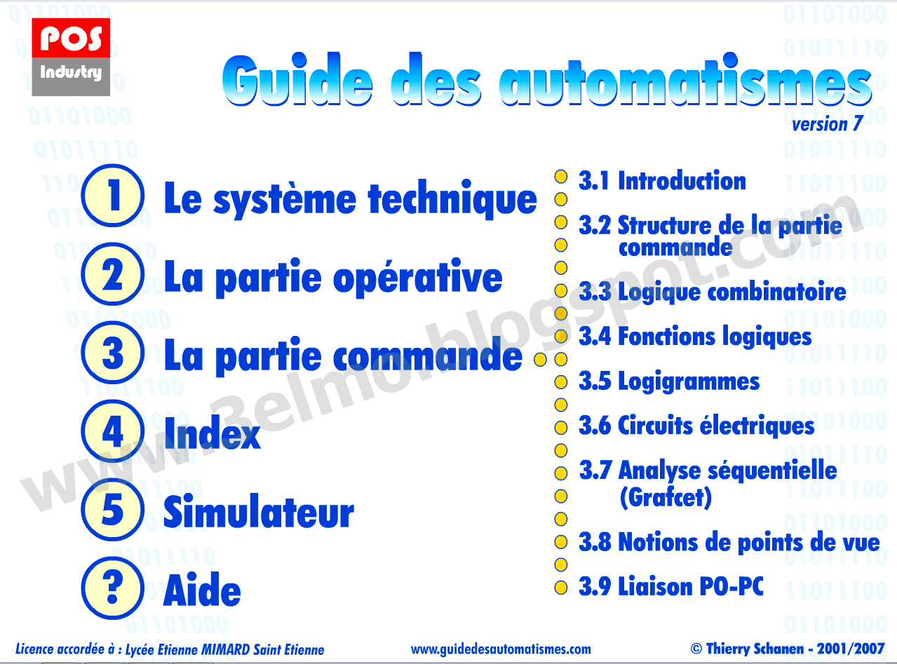 guide des automatismes v10